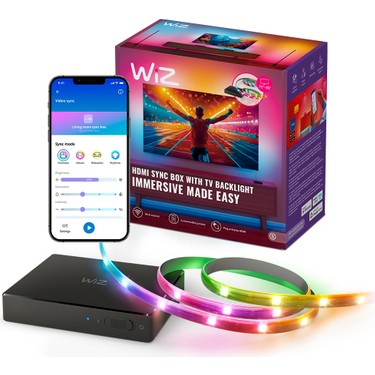 Wiz HDMI Sync Box Seti 75'' - 85'' (Led Işıklar dahildir) Fiyatı
