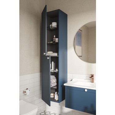 Vitra Root Classic 68515 Boy Dolabı, Mat Lacivert, 40 cm Fiyatı