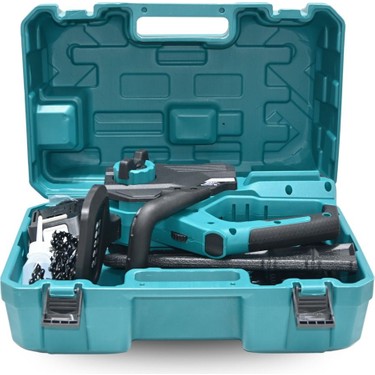 DJ12 Mavi Şarjlı Ağaç Odun Kesme Makinası Zincirli Testere Fiyatı