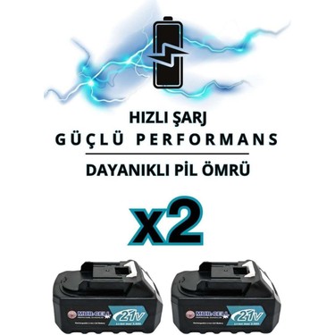 M 2'li Set Çelik Şanzuman Çift Pala Zincirli Şarjlı Dal Fiyatı