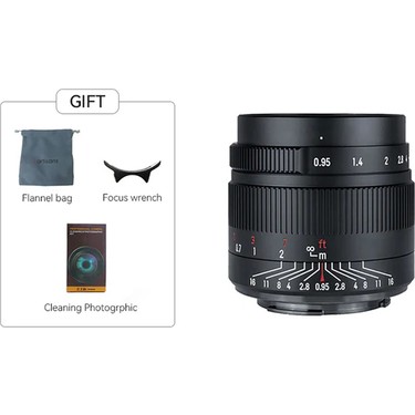 7ARTISANS 35MM F0.95 Mf Aps-C Lens (Sony E Mount) Fiyatı