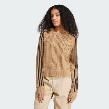Adidas Originals JX5248 Adicolor Knitted Crew Sweatshirt Fiyatı