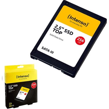 Intenso Top 2.5 256GB Sata3 520/500 SSD Disk Fiyatı