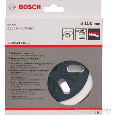 Bosch GEX 150 AC Eksantrik Zımpara Tabanı Orta Sert Fiyatı