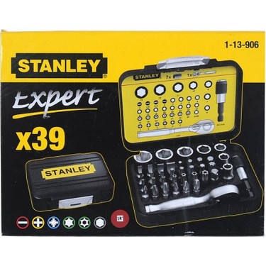 Stanley 1-13-906 Fatmax 39'lu ¼ Bits + Lokma Seti Manyetik Fiyatı