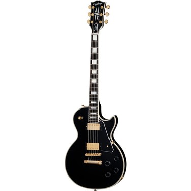 Epiphone Les Paul Custom Elektro Gitar (Ebony) Fiyatı