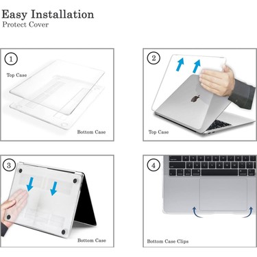 Fibaks Apple Macbook Air 13 M1 Çip 2020 Kılıf A2337 A1932 Fiyatı