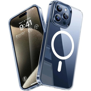 Fibaks Apple iPhone 15 Pro Max Kılıf Magsafe Wireless Fiyatı