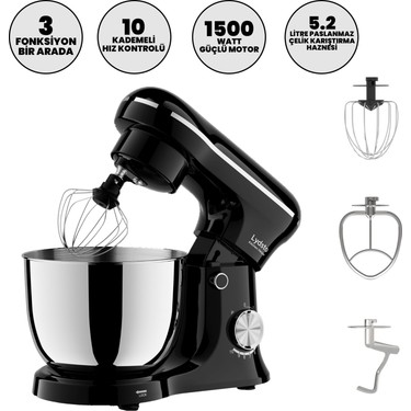 Lydsto Kitchen Helper PV-4700 1500W-5.2 Litre -10 Kademe Hız Fiyatı