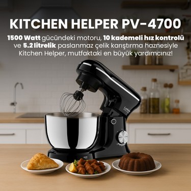 Lydsto Kitchen Helper PV-4700 1500W-5.2 Litre -10 Kademe Hız Fiyatı