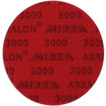 Mirka 3000 Kum 125MM Cam Çizik Giderme ZIMPARASI Profesyonel Fiyatı