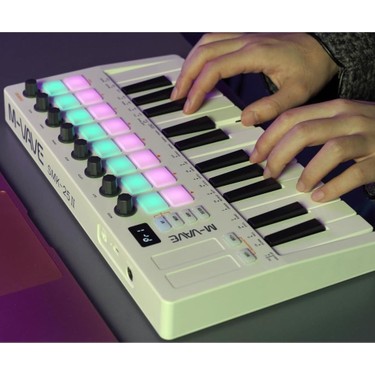 Diyez Müzik M-Vave Smk 25 Mkıı – Wireless Bt Midi Keyboard Fiyatı