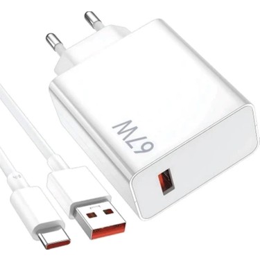 Xmart 67W (Watt) Poco X7 / X7 Pro Uyumlu Şarj Seti Kablo Fiyatı