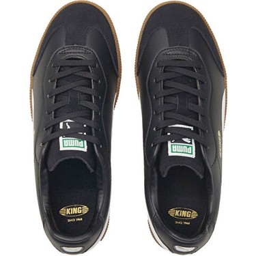 Ancient ブラックメタル　BLACKL Puma King 21 Erkek Siyah Spor Ayakkabı (106696-01) Fiyatı