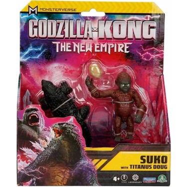 Godzılla x Kong Aksıyon Fıgur 15CM-35200 Suko With Titanus Fiyatı