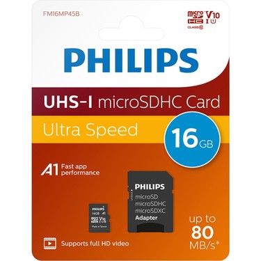 Philips 16GB Microsdhc Kart + Sd Adaptör – Class 10 Fiyatı, 4.3