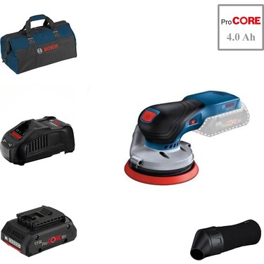 Bosch Gex 18V-125 1x4 Ah Procore Akülü Zımpara Makinesi Bez Fiyatı