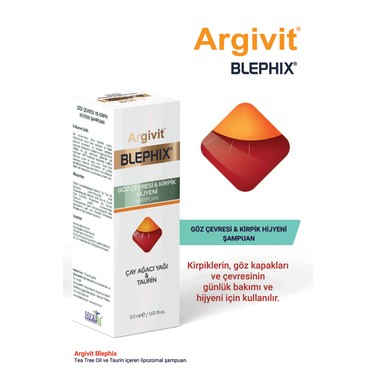 Argivit Blephix Göz Çevresi ve Makyaj Temizleme Şampuanı 50 Fiyatı