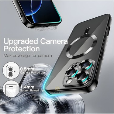 Fibaks Apple iPhone 12 Pro Max Kılıf Kamera Lens Korumalı Fiyatı