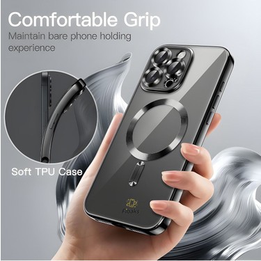 Fibaks Apple iPhone 12 Pro Max Kılıf Kamera Lens Korumalı Fiyatı