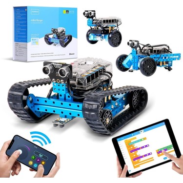 Ranger Robot フリクション式 Mbot Ranger, 3'ü 1 Arada Programlanabilir Robot Yapım Seti Fiyatı