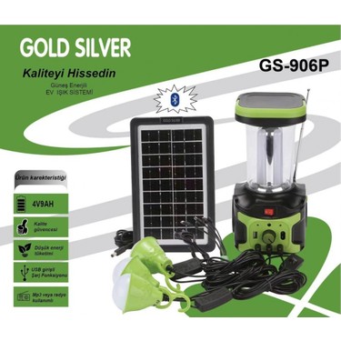 Gunkes Goldsilver Gold Silver GS-906P Güneş Enerjili Solar Fiyatı