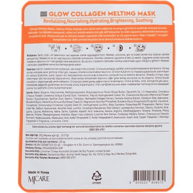 Mjcare Glow Collagen Melting Mask 2'li - Yoğun Nem ve Işıltı Fiyatı