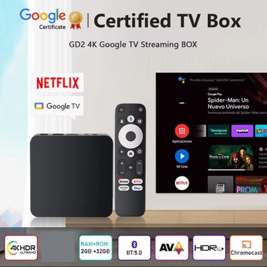 Dcolor Gd2 4K Tv Box Android 11™ 2GB+16GB Google Netflix L1 Fiyatı