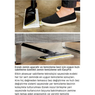 Karcher Buharlı Temizleyici Sc 2 Easyfix Super Kit+Cam Fiyatı