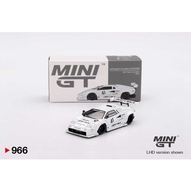 Mini Gt 1/64 966 Lamborghini Countach Lb-Works White 2024 Fiyatı