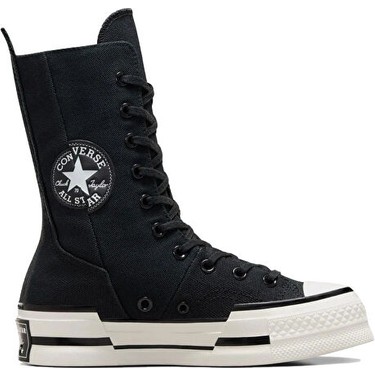 Converse Chuck 70 Plus XHi Unisex Siyah Platform Sneaker.001 Fiyatı