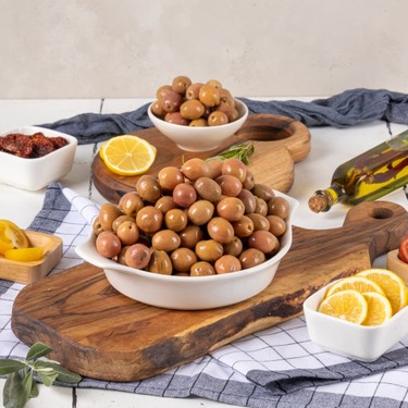 竹細工　親カモとヒナのセット Yöre Edremit Çizik Jumbo Yeşil Zeytin (201-230 Kalibre) 2 Fiyatı