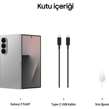 Samsung Galaxy Z Fold7 256 GB 12 GB Ram (Samsung Türkiye Fiyatı