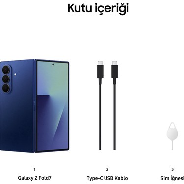 Samsung Galaxy Z Fold7 256 GB 12 GB Ram (Samsung Türkiye Fiyatı