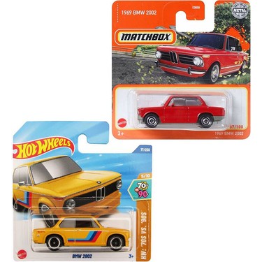 2 Araç Set - Matchbox Bmw 2002 & Hot Wheels Bmw 2002 (1/64) Fiyatı