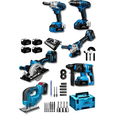 6lı Set Bl Motor Matkap Hilti Taşlama Somun Sıkma Dekupaj Fiyatı