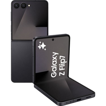 週末限定！【国内版】Galaxy Z Flip7 ブラック 本体 Samsung Galaxy Z Flip7 512 GB 12 GB Ram (Samsung Türkiye Fiyatı