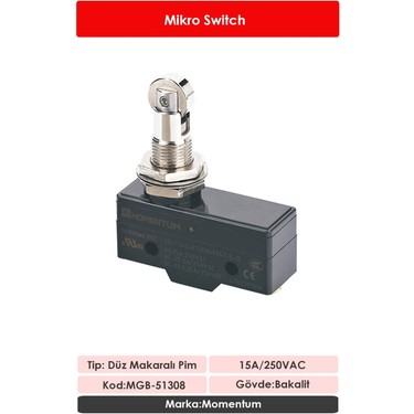 邦楽 #SWITCH HTF SWİTCH Z15-GW2277 UZUN PALETLİ MİKRO SWİTCH I 130,91 TL I