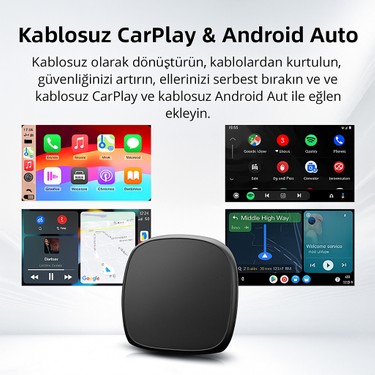 Kablosuz Carplay Android Box | Caraibox – Android 11 Akıllı Fiyatı