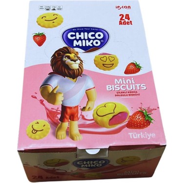 Chico Miko Mini Biscuits Çilekli 24 Adet Fiyatı