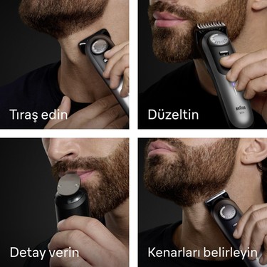Braun Sakal Düzeltici Series 9, +7 Berber Ekipmanları, 52 Fiyatı