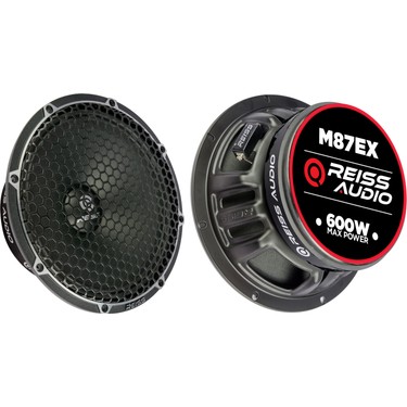 Reıss Audıo RS-M87EX 20 cm 600 Watt Mıdrange Oto Hoparlör Fiyatı