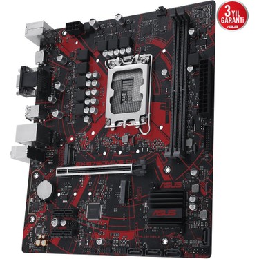 ASUS EX-B760M-V5 D4-CSM 5333MHz(OC) M.2 HDMI VGA mATX 1700p Fiyatı
