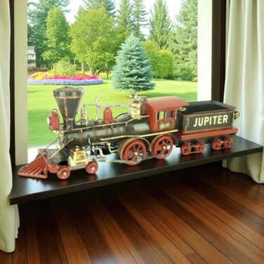 Juliart Home Decor Jayland Retro Metal Tren Biblo – Renkli Fiyatı