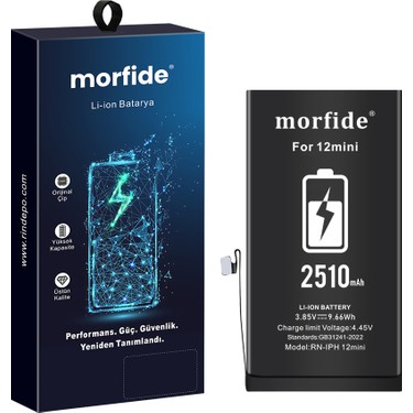 Apple iPhone 12 Mini Uyumlu 2510MAH Yüksek Kapasiteli Fiyatı