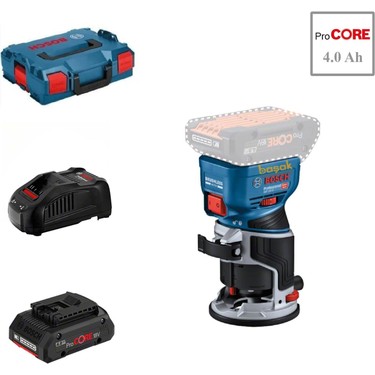 Bosch Gkf 18V-8 1x4 Ah Procore Akülü Avuç Içi Dik Freze Fiyatı