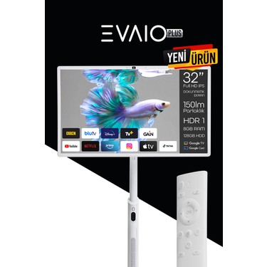 EVAİO Plus 32 inç 80 Ekran Full HD Taşınabilir Android Smart Fiyatı