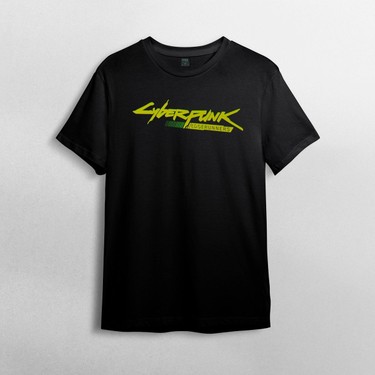 Cyberpunk Edgerunners %100 Pamuklu Bisiklet Yaka T-Shirt Fiyatı