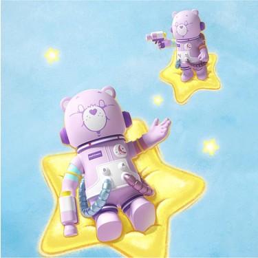 Mega Space Molly %400 + %100 Sweet Dreambears Figür Seti Fiyatı