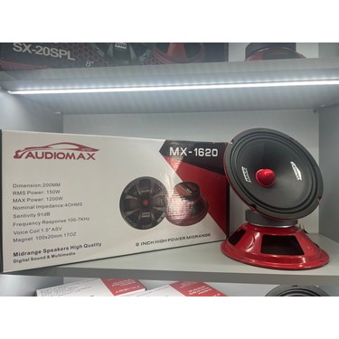 Audıomax MX-1620 20CM Midrange Dmcgaraj Fiyatı - Taksit Seçenekleri
